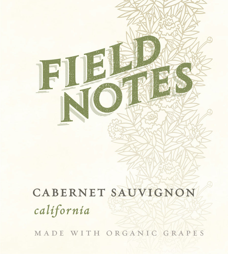 Field Notes Organic Cabernet Sauvignon