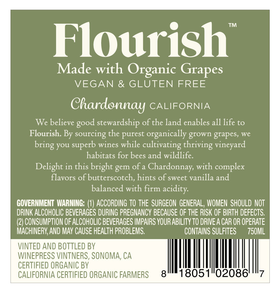 Flourish Organic Chardonnay