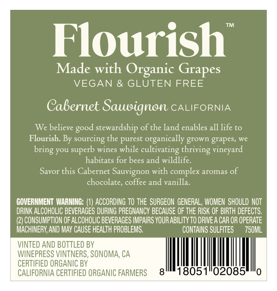 Flourish Organic Cabernet Sauvignon