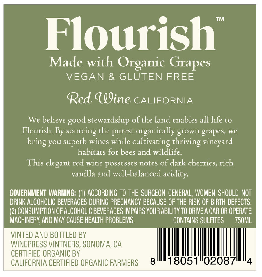 Flourish Organic Red Blend